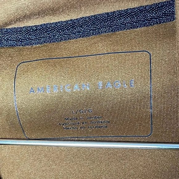 American Eagle Brown Hoodie Sweater Large - Picture 2 of 4